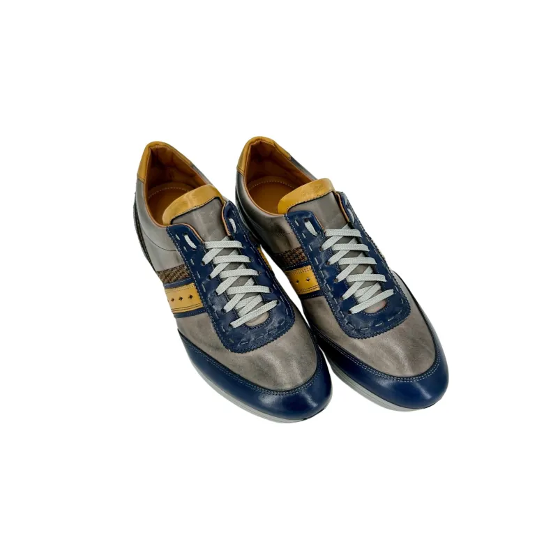 Albert 12 – Gray And Blue Sneaker