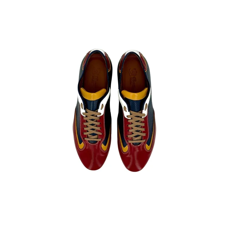 Alfred 2 – Blue And Red Sneakers