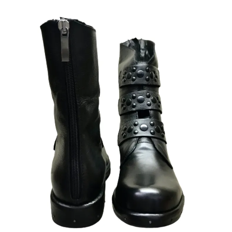 Ankle Boot With Back Zip