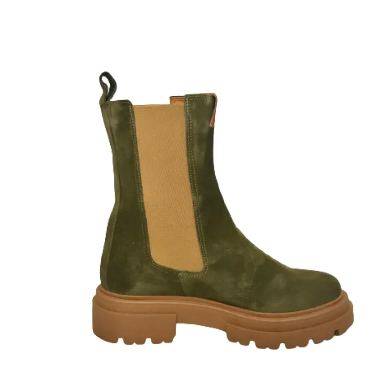 Beatles In Dark Green Suede