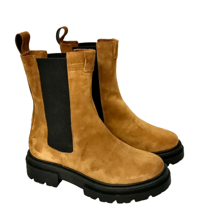 Beatles In Leather Suede