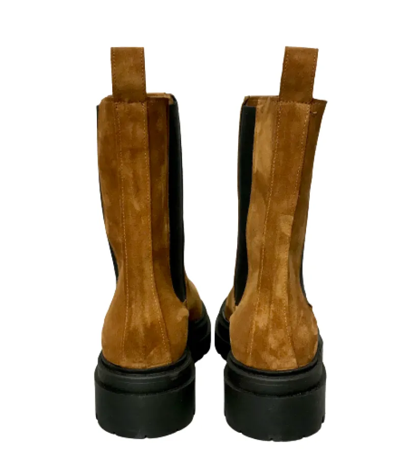 Beatles In Leather Suede