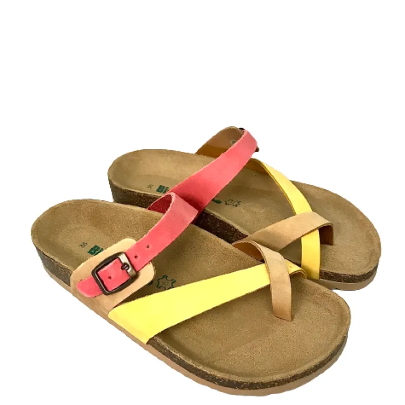 Bionatura Leather Flip Flops Mod.Multi New