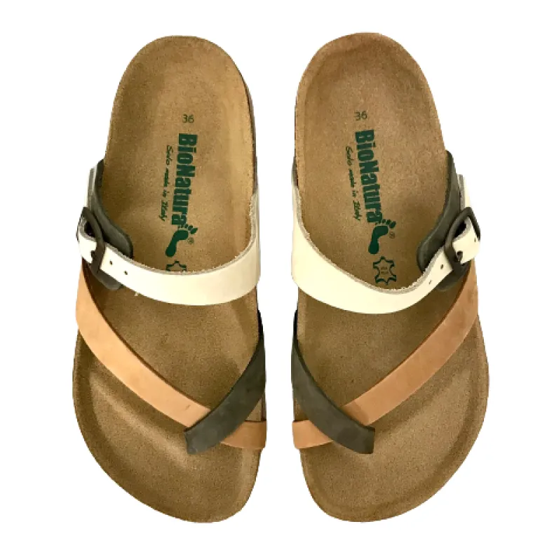 Bionatura Multi Beige Flip Flop