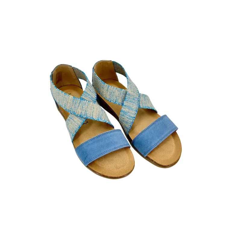 Bionatura Sandal With Light Blue Elastic
