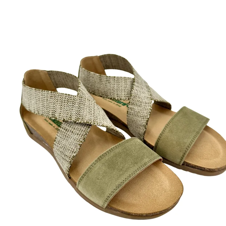 Bionatura Sandal With Sage Green Elastic