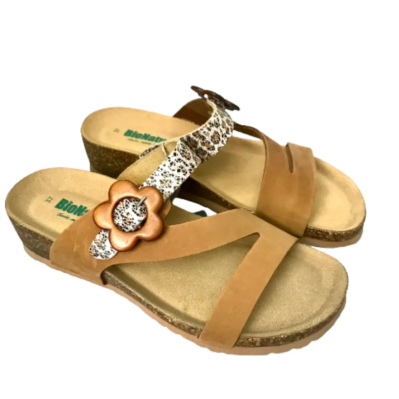 Bionatura Slipper In Spotted Suede