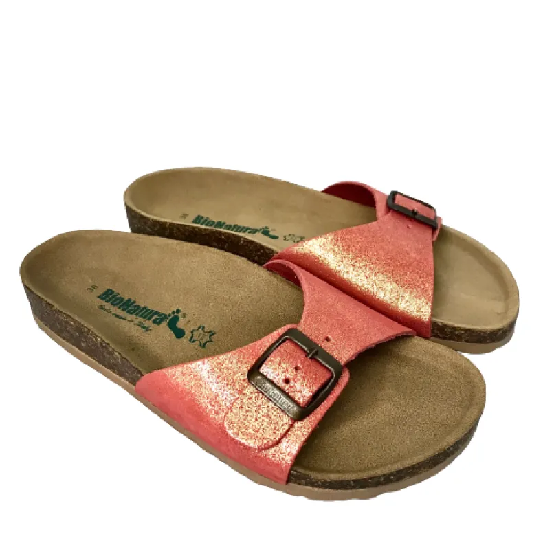Bionatura Slipper With A Coral Band