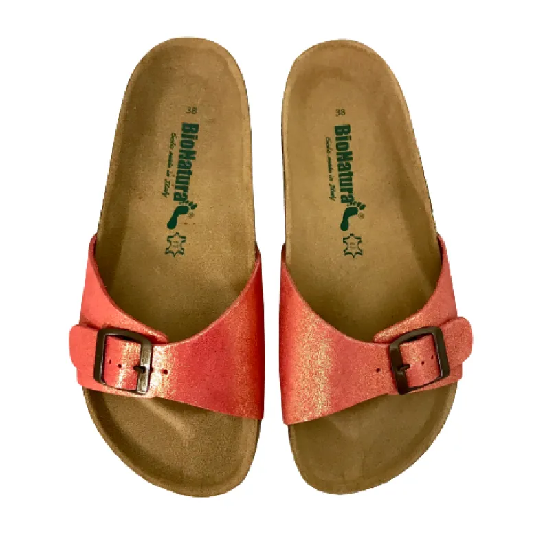 Bionatura Slipper With A Coral Band