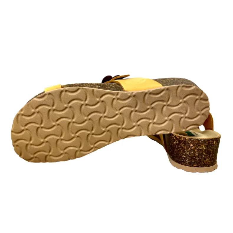 Bionatura Slipper In Apricot Nubuck