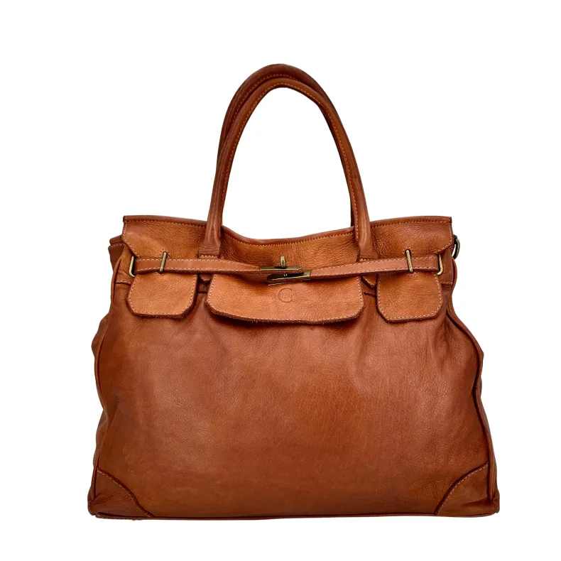 Birkin Big – Washed Leather Shopper