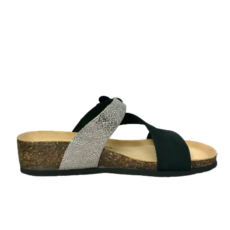 Black And Silver Bionatura Slipper