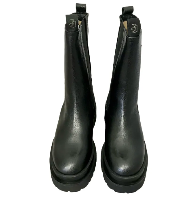 Black Beatles With Tank Bottom