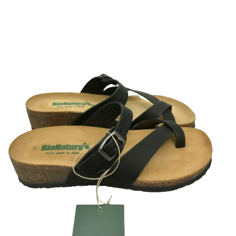 Black Bionatura Flip-flop Slipper