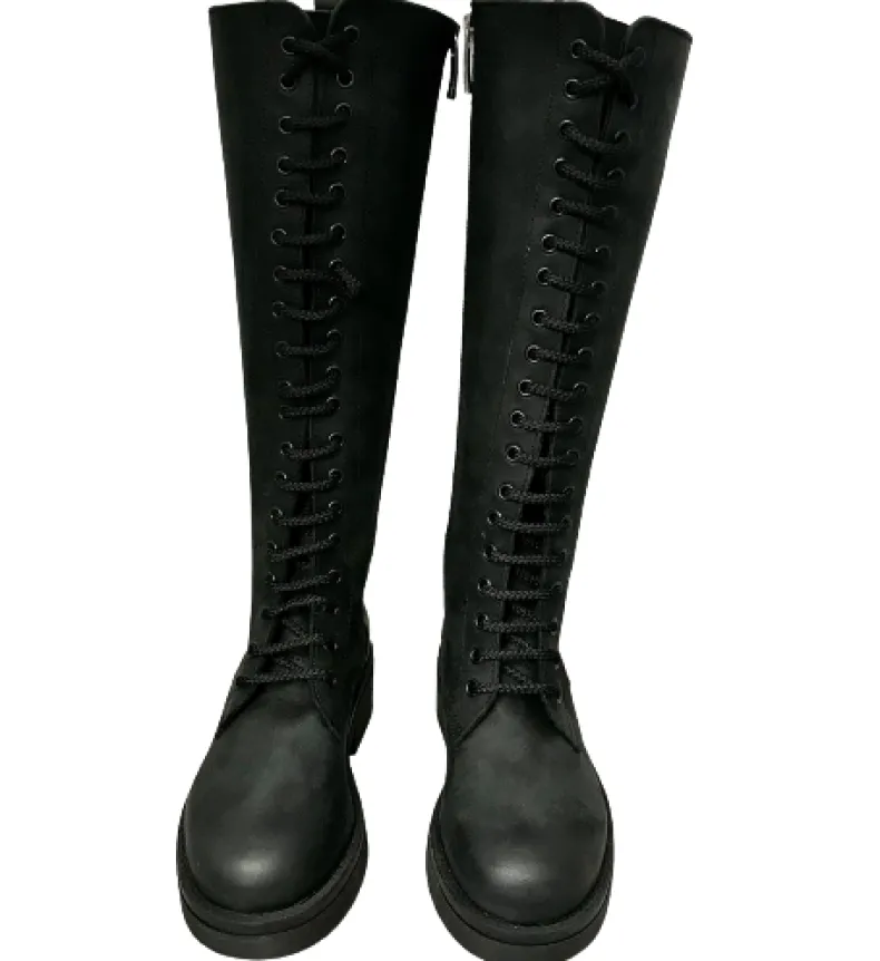 Black Handmade High Amphibian