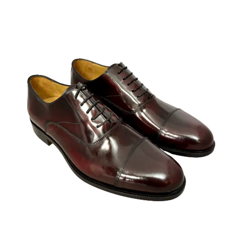 Bordeaux Abrasive Lace-up With Blake Stitched Spike