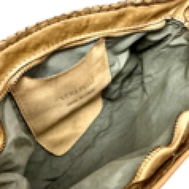 Braided Leather Bag With Shoulder Strap And Strap