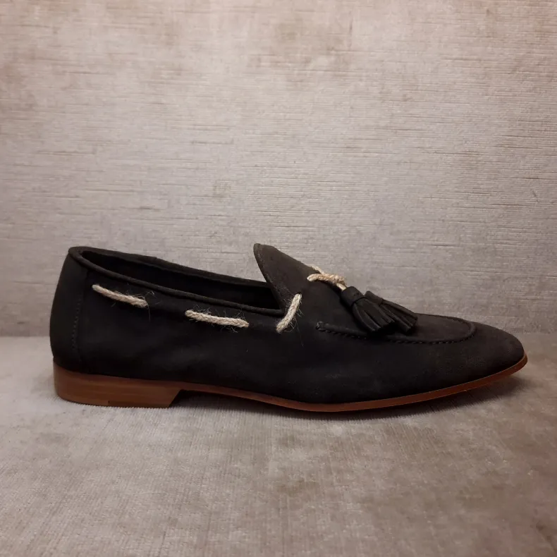 Brown Suede Moccasin