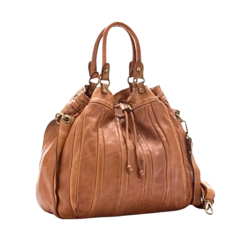 Bucket Model Soft Leather Bag