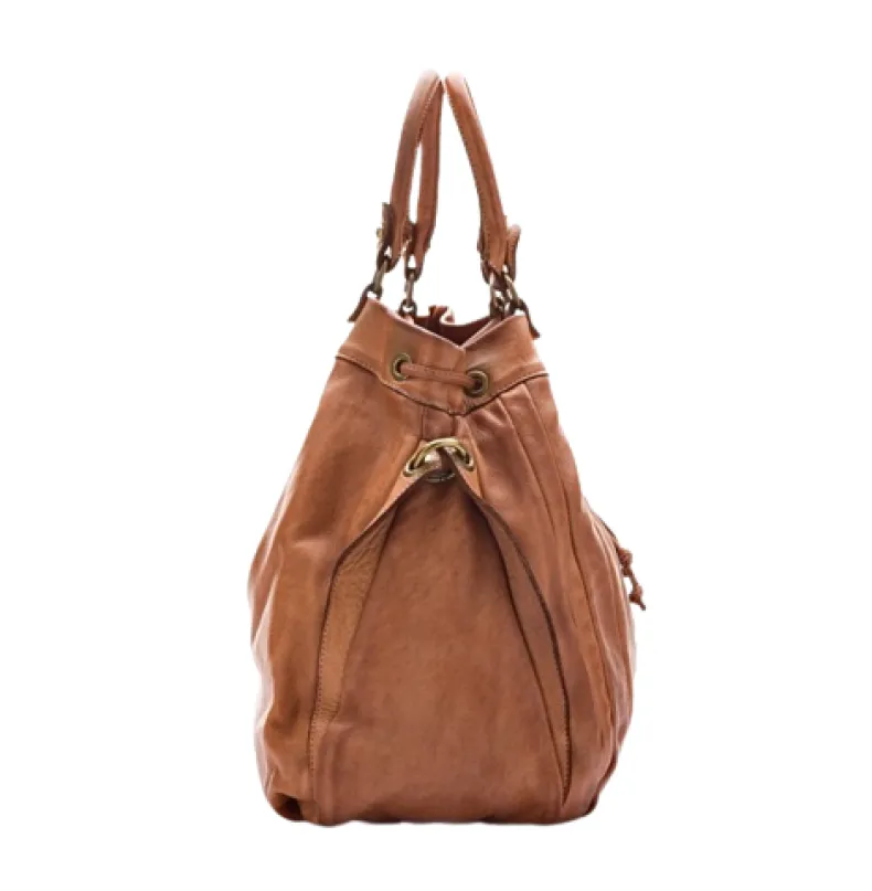 Bucket Model Soft Leather Bag