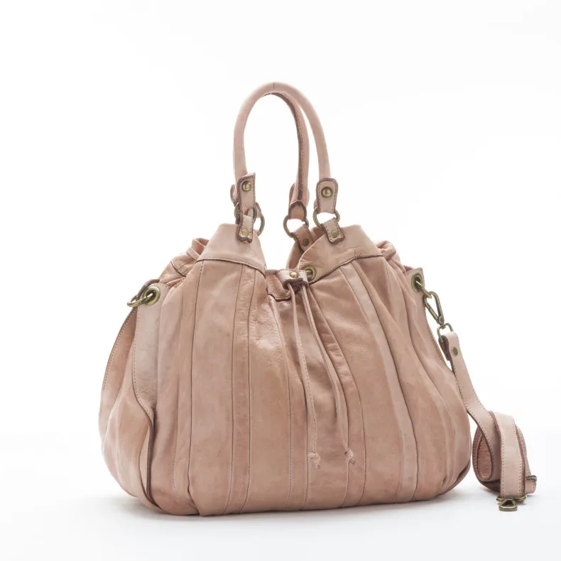 Bucket Model Soft Leather Bag