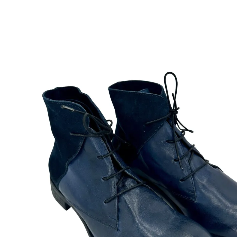 Camarri 1916 Handmade Blue Dipped Leather Amphibian