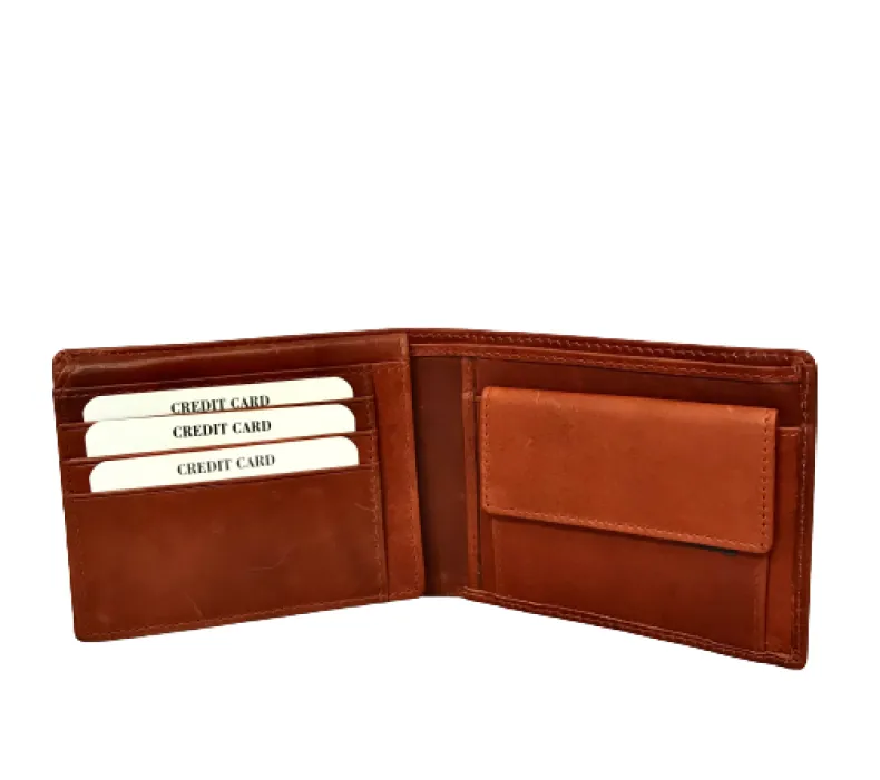Classic Brick-colored Wallet