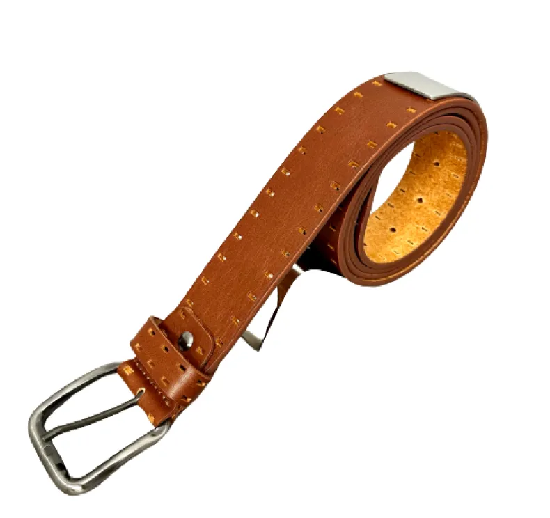 Craft Belt In Perforated Leather 1947
