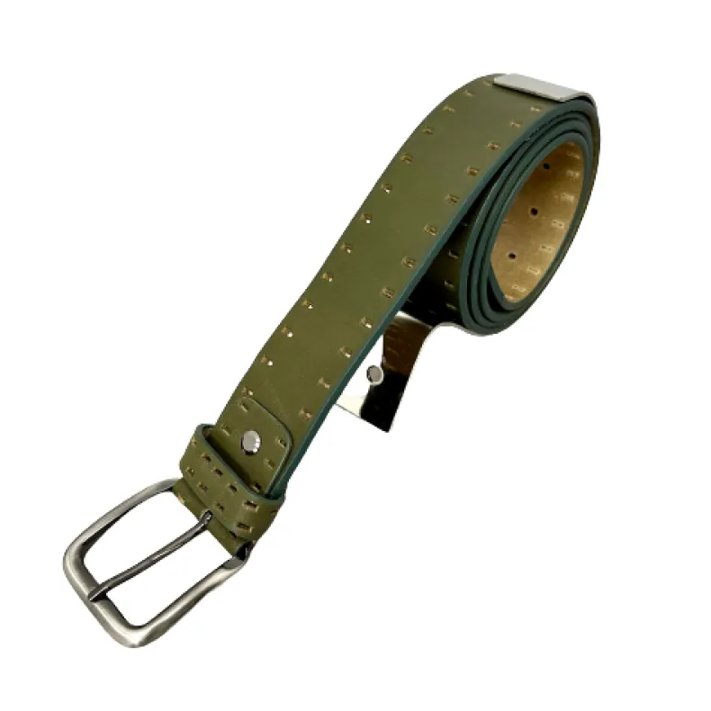 Craft Belt In Perforated Leather 1947