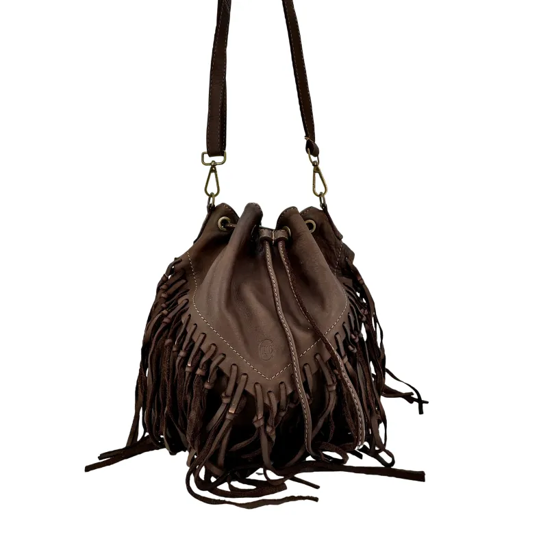 Dallas – Bucket Bag With Fringes