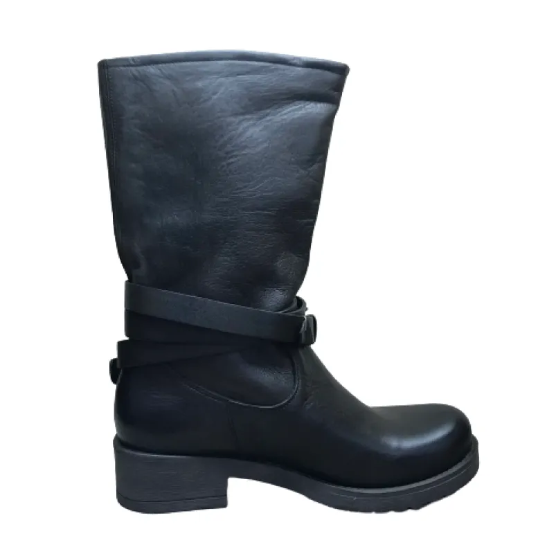 Dark Brown "fireman" Boot