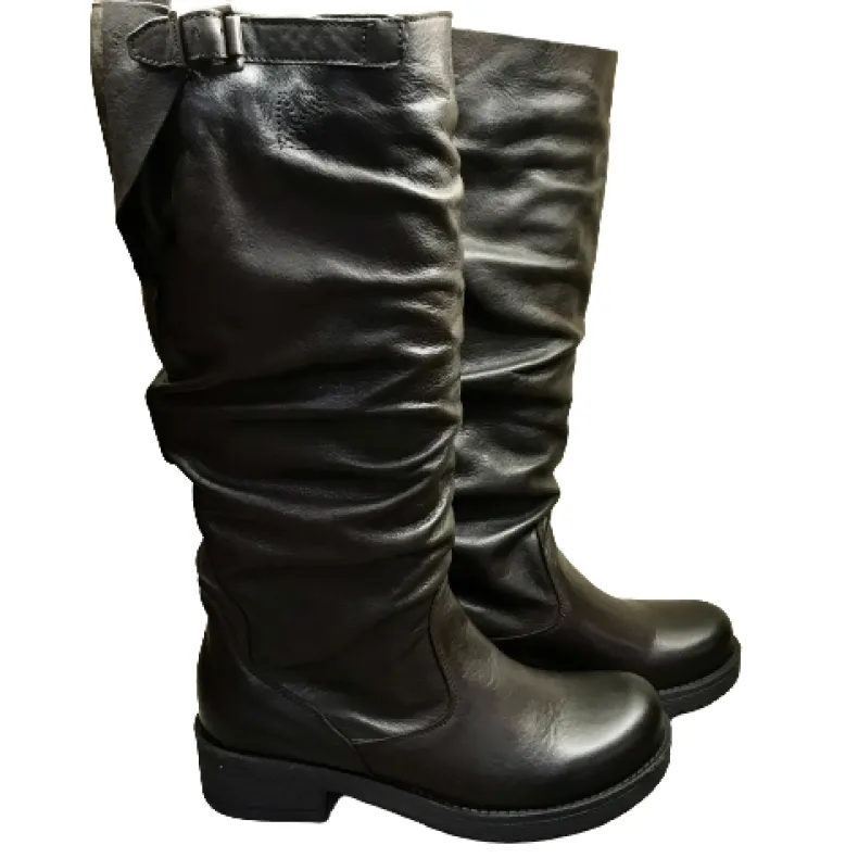 Dark Brown High Artisan Boot