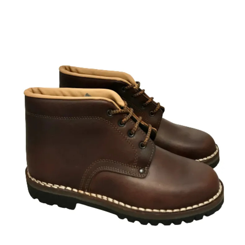 Dark Brown Vibram Work Boot