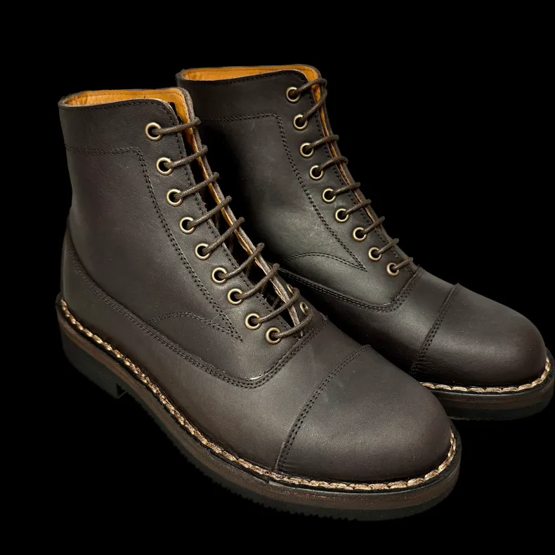 Dark Brown Work Boot