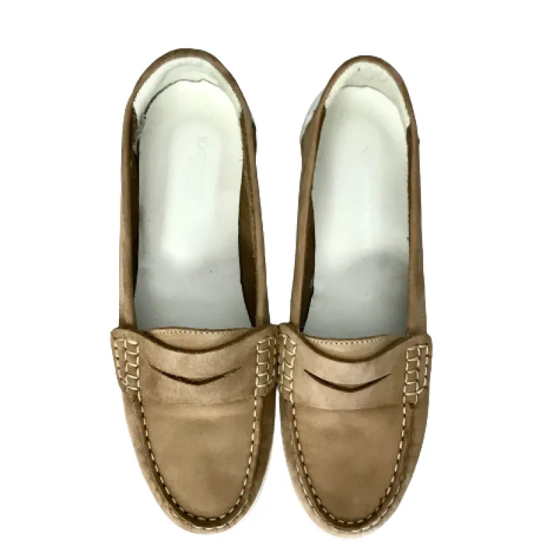 Dove Gray / White Moccasin