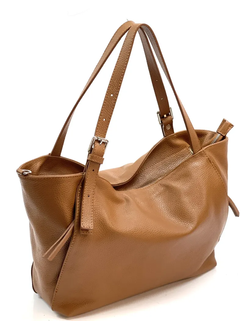 Eloisa – Leather Shopper