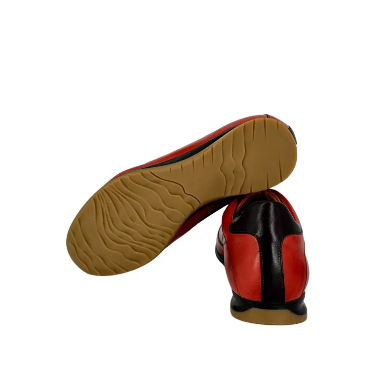 Ferrari – Red And Chocolate Sneakers
