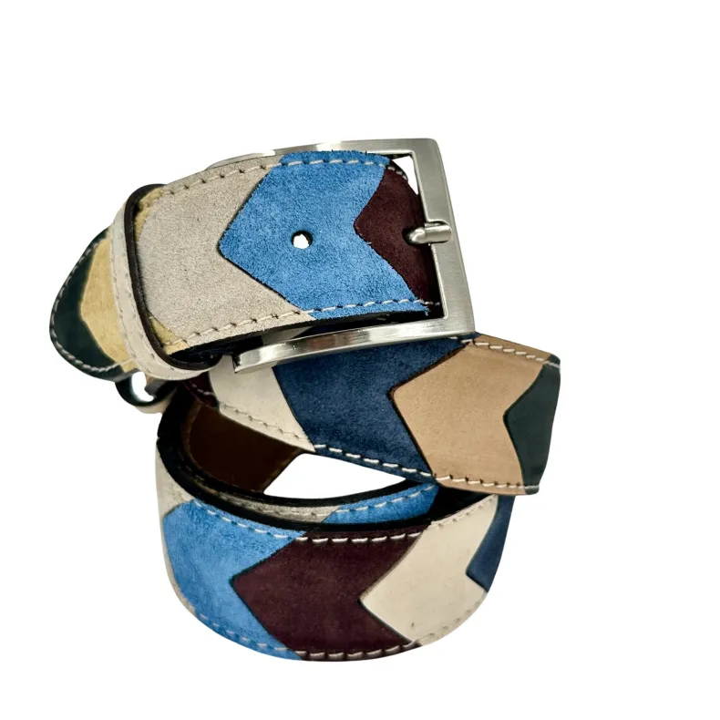 Freccia – Multicolored Nubuck Belt