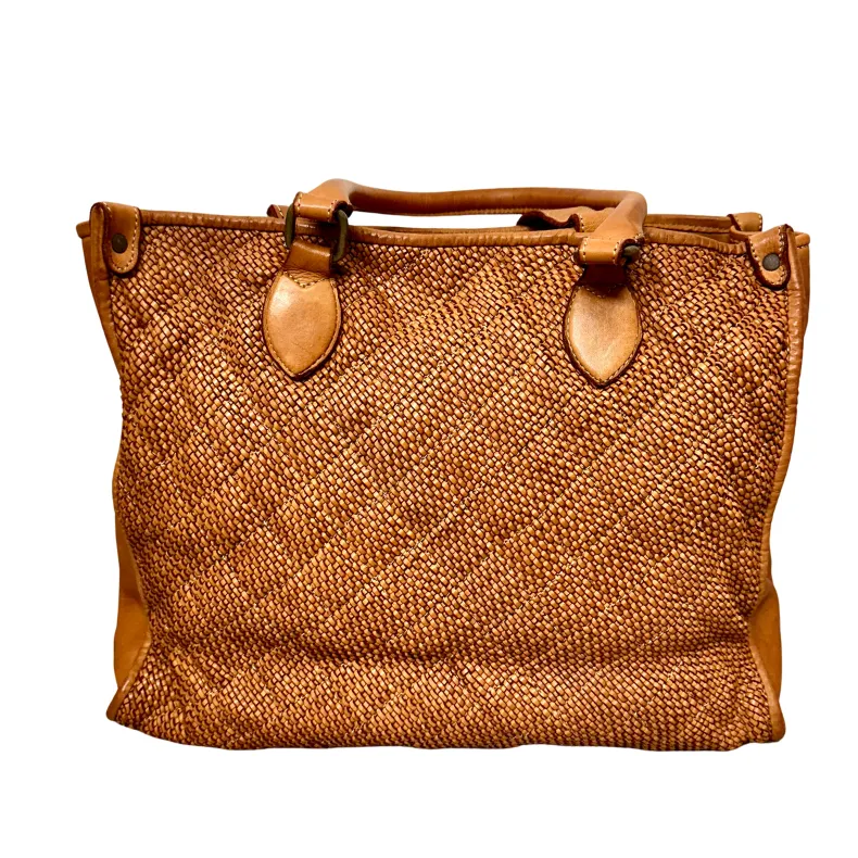 Giada Large Woven Shopper Bag