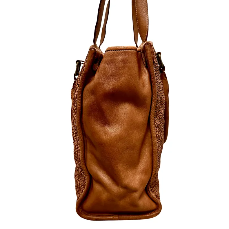 Giada Large Woven Shopper Bag