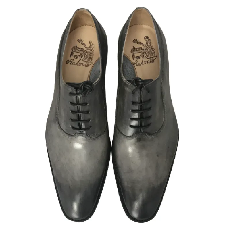 Gray Handmade Lace-up - Luxury Collection