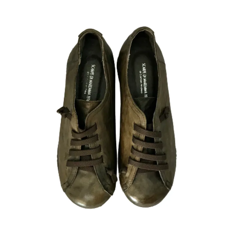 Green Handmade Sneaker