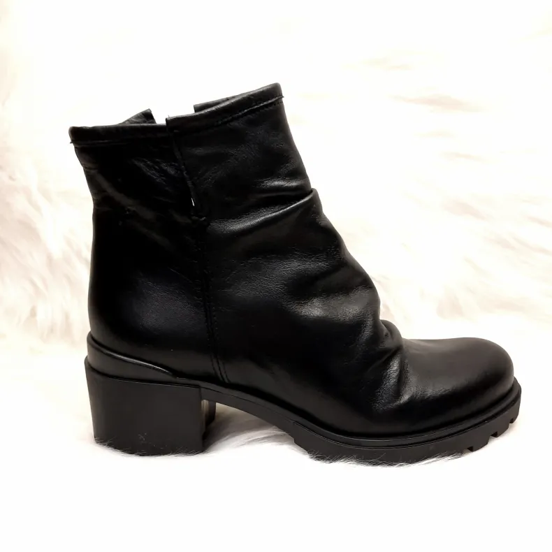 Half Black Ankle Boot