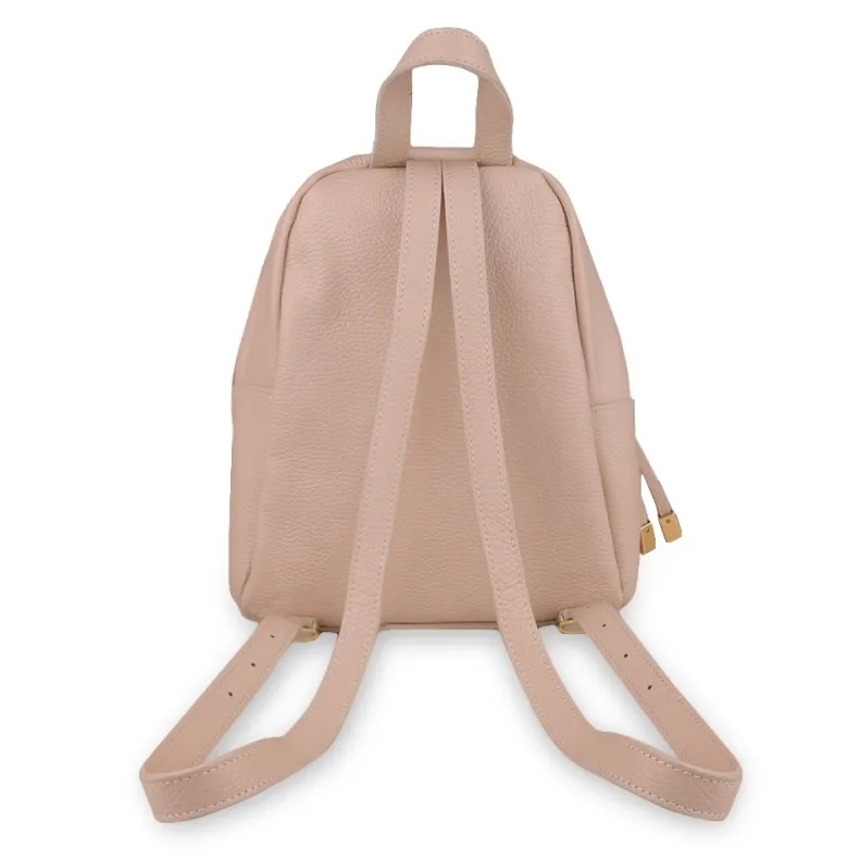 Handcrafted Backpack With External Pocket
