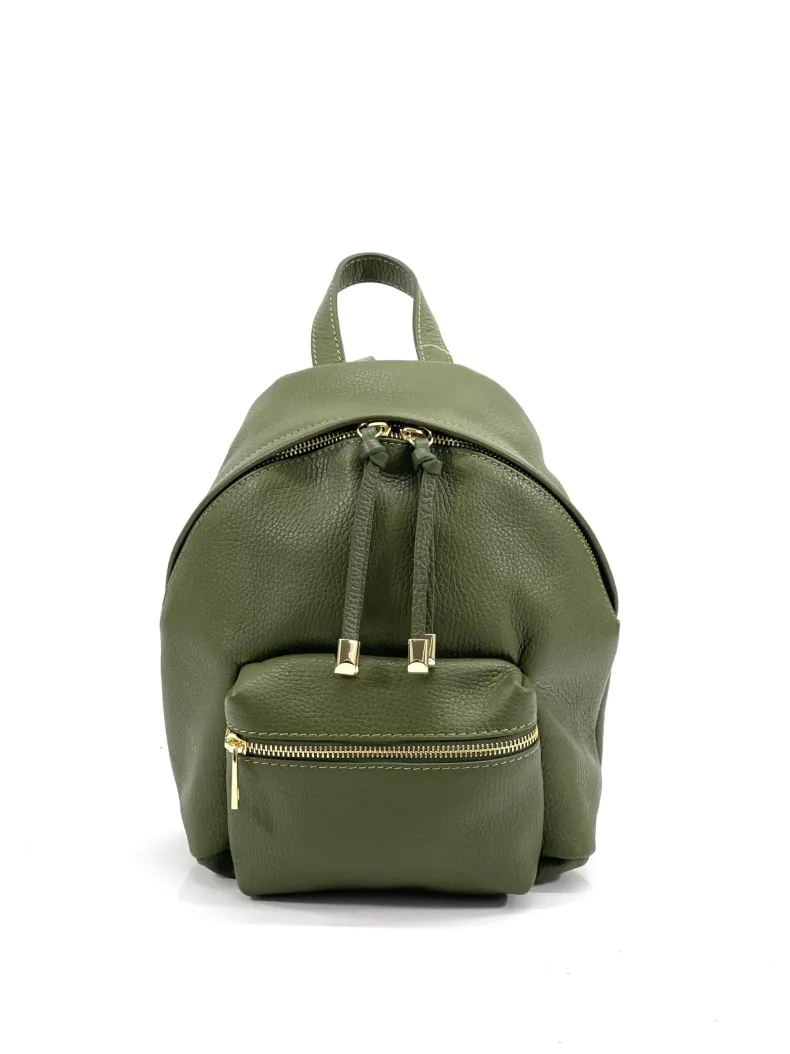 Handcrafted Backpack With External Pocket