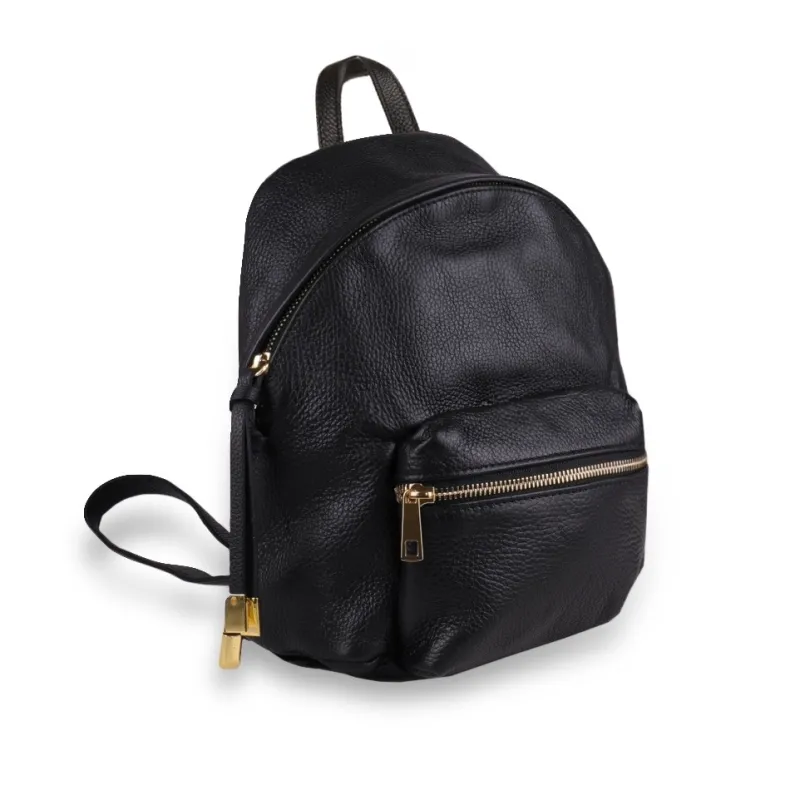 Handcrafted Backpack With External Pocket