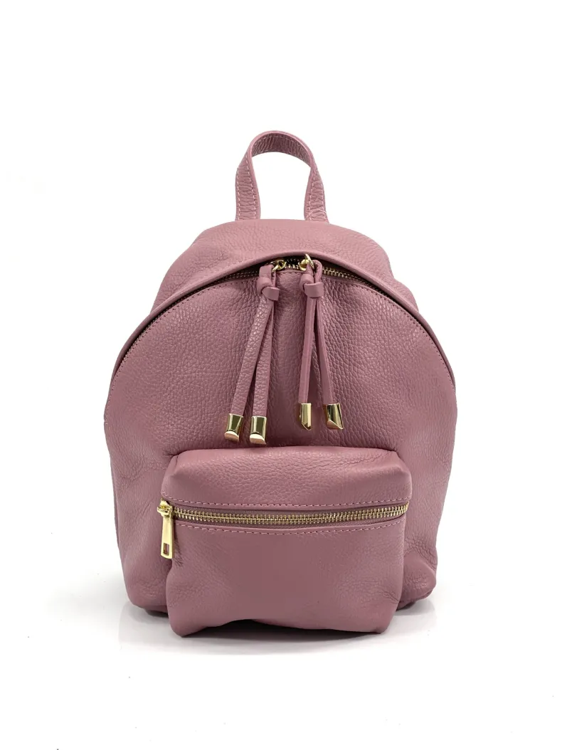 Handcrafted Backpack With External Pocket