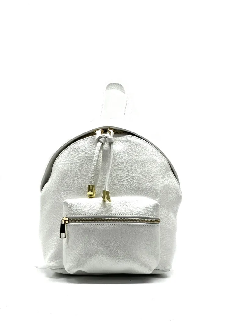 Handcrafted Backpack With External Pocket