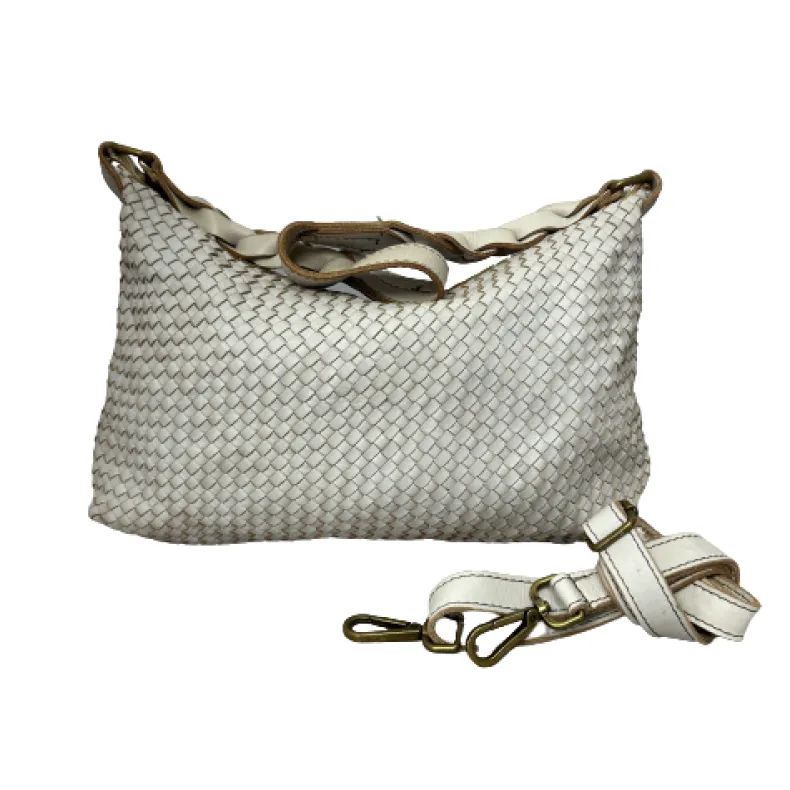 Handcrafted Bag In Woven Leather
