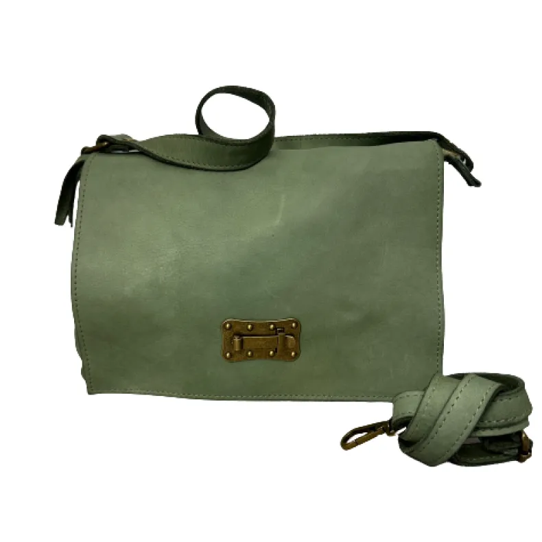 Handcrafted Bag In Smooth Washed Leather